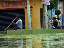 La SEP precisa que dos mil 124 escuelas sólo presentan inundaciones. ARCHIVO /