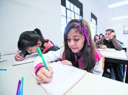 Hora de clases. En diciembre se conocerán los primeros resultados del censo. EL INFORMADOR /