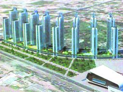 El antiguo proyecto de Puerta Guadalajara. El municipio quiere obtener mejores condiciones en la negociación con la empresa. ESPECIAL /