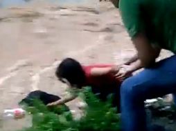 El acto de Sarahi fue subido al portal de videos Youtube. ESPECIAL /