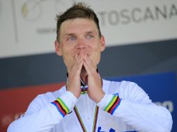 El circuito de Toscana se ajustó perfectamente a Martin. AFP /