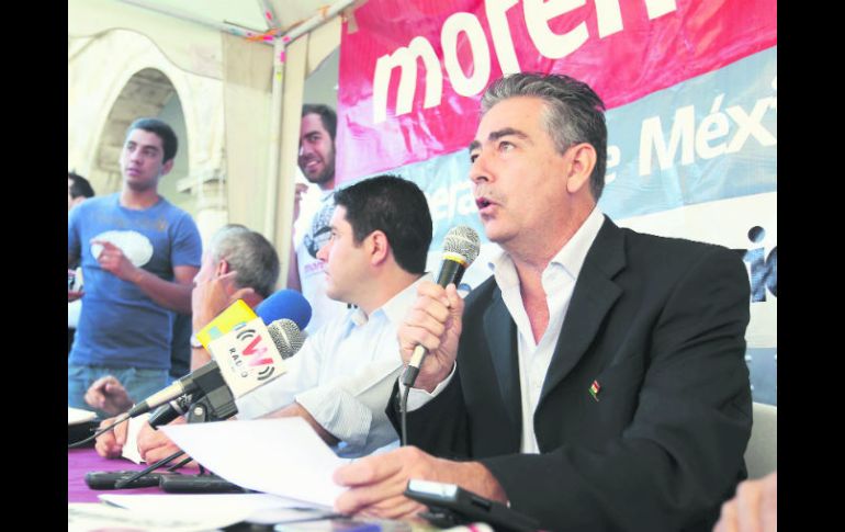 Humberto Ortiz García indica que las consultas servirán para informar a la población sobre el proyecto de reforma. ARCHIVO /