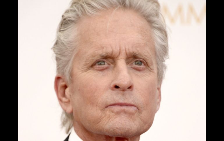 Michael Douglas estuvo en los pasados premios Emmy. ARCHIVO /