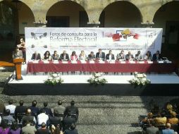 La dinámica consistirá en la realización de nueve foros en distintas regiones del Estado. Imagen de @LegislativoJal. ESPECIAL /