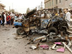 Insurgentes toman lugares públicos como punto estratégico para colocar explosivos y revivir los conflictos sectarios. EFE /