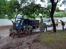El gobierno sólo difunfirá las acciones tomadas ante la emergencia por lluvias. NTX /