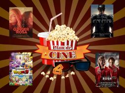 Películas que van desde la animación, la ciencia ficción y el drama invaden las salas de cine. EL INFORMADOR /