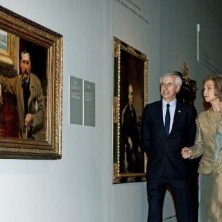 La Reina Sofía inagura muestra de la Real Academia Española