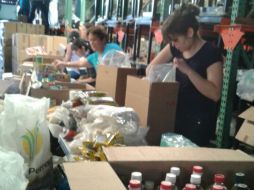 En saldo preliminar, se han contabilizado 60 toneladas de acopio recibido en DIF Jalisco. ESPECIAL /