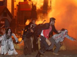 En el parque de diversiones de México, Six Flags se llevó a cabo la Segunda Edición del Festival del Terror. NTX /