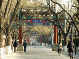 QUIETA. La Guozijan, en Pekín con sus árboles frondosos inspira serenidad y equilibrio. ESPECIAL /