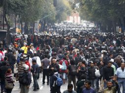 Más de la mitad de los trabajadores de la educación decidieron quedarse. ARCHIVO /