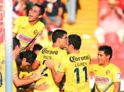 Las Águilas se siguen consolidando como líderes en el Apertura 2013. MEXSPORT /