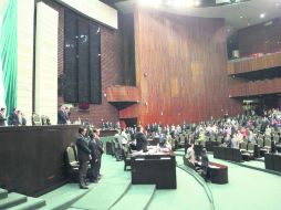 El parlamento modificará los artículos 262, 264 y 265 de su reglamento. NTX /
