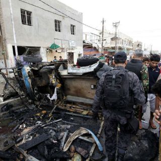 Policía de Iraq informa de 13 ataques con coches bomba