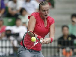 La checa sube al adjudicarse el torneo 11 en su carrera deportiva. AP /