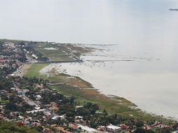 Conagua informa que el lago lleva ocho días consecutivos recuperando tres centímetros diarios. ESPECIAL /