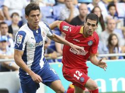 Moreno termina el duelo contra Getafe con molestias. EFE /