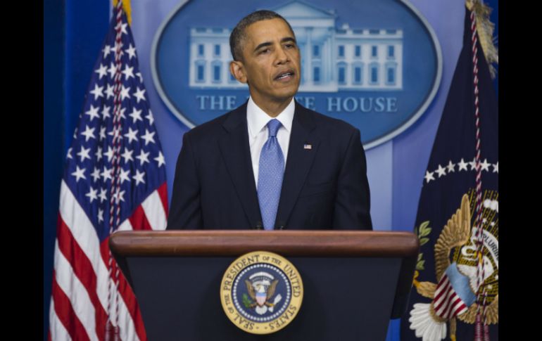 Barack Obama afirma que el Gobierno Federal es el empleador más grande de EU. EFE /