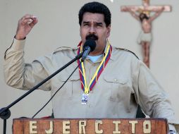 El presidente Nicolás Maduro asegura que funcionarios estadounidenses han violado las leyes internacionales. AFP /