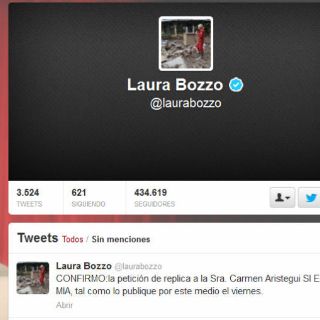 Laura Bozzo vuelve al Twitter