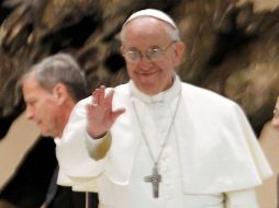 ''La Iglesia no irá más allá de su deber de expresar y difundir sus valores, al menos mientras yo esté aquí'',señaló el Papa Francisco. ARCHIVO /