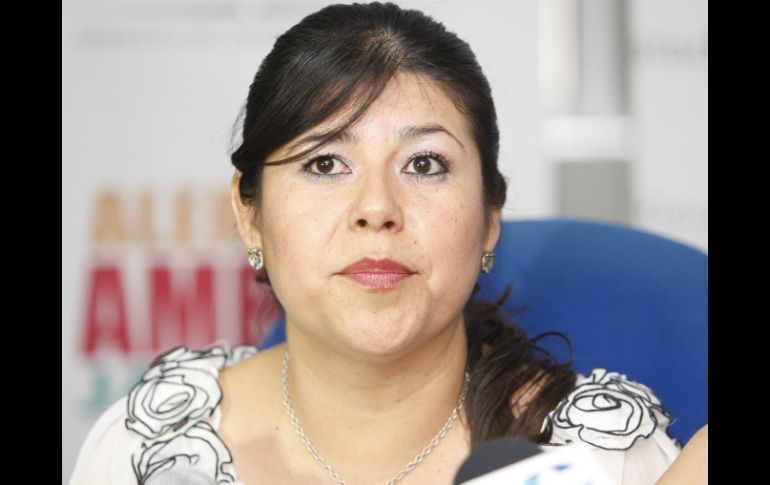 Blanca Arcelia Barrón, titular del programa Alerta Amber en Jalisco.  /
