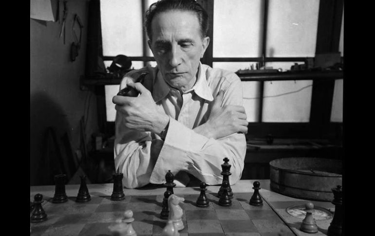 Durante una década (1920-1930), Marcel abandonó la práctica artística por la de semiprofesional del ajedrez. ESPECIAL /