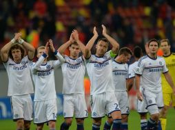 El Chelsea dio una actuación convincente goleando al Steaua. AFP /