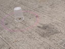 En el lugar, el IJCF encuentra dos casquillos del calibre .9 milímetros. ESPECIAL /