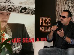 ''Un artista como Vicente no muere. No creo ocupar el espacio que deje, ni yo ni nadie más”, dice Pepe Aguilar. NTX /