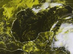 Imagen de este miércoles de la baja presión. ESPECIAL /