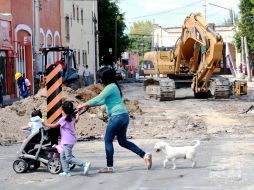 En avenida Chamizal ya empezaron los trabajos.  /
