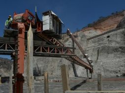 La construcción de El Zapotillo registra un avance del 65 por ciento. ARCHIVO /