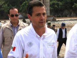 El Presidente Peña Nieto realiza una evaluación con productores del Campo en Tamaulipas. ARCHIVO /