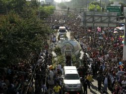 Mil 200 elementos de seguridad y 500 de protección civil custodiarán la ruta de seis kilómetros. ARCHIVO /