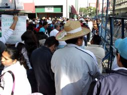 En la Ciudad de México se prevé que maestros de la CNTE, estudiantes y otras organizaciones participen en la marcha. SUN /