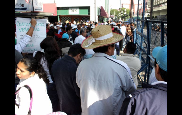 En la Ciudad de México se prevé que maestros de la CNTE, estudiantes y otras organizaciones participen en la marcha. SUN /