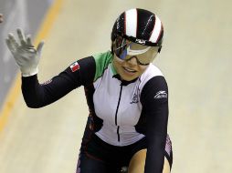 Daniela Gaxiola ganó el segundo lugar en la prueba de 500 metros contrarreloj. ARCHIVO /