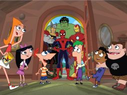 Phineas y Ferb se codean con los mejores superhéroes en sus nuevos capítulos. ESPECIAL /