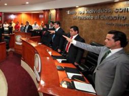 Los 25 diputados que entraron en funciones en el Congreso de Baja California heredaron un presupuesto 2.6 veces más grande. ESPECIAL /