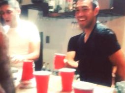 Así se divertía el joven futbolista del Rebaño Sagrado. ESPECIAL /