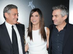 Sandra Bullock y George Clooney son los protagonistas de ''Gravity''. ARCHIVO /