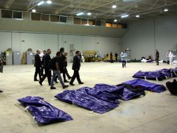 Más de 100 cuerpos han sido recuperados del naufragio de la embarcación que transportaba inmigrantes a una isla de Italia EFE /