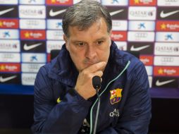 El estratega argentino no toma en serio los ataques hacia su estilo de juego. EFE /