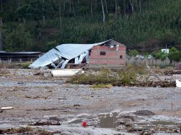 El paso de la tormenta tropical ''Manuel'' también destrozó escuelas. NTX /