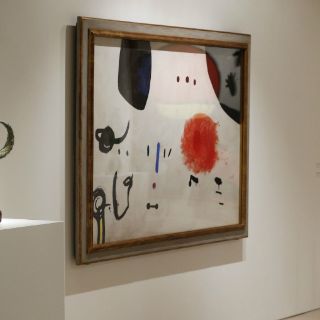 Presentan exposición con obras de últimos años de Miró