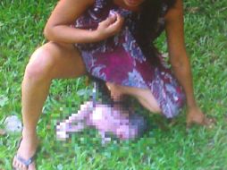 Imagen que subió a Facebook el usuario Juan Solís, quien informó sobre el hecho. ESPECIAL /