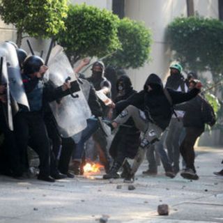 Consignan a 18 encapuchados tras marcha del 2 de octubre