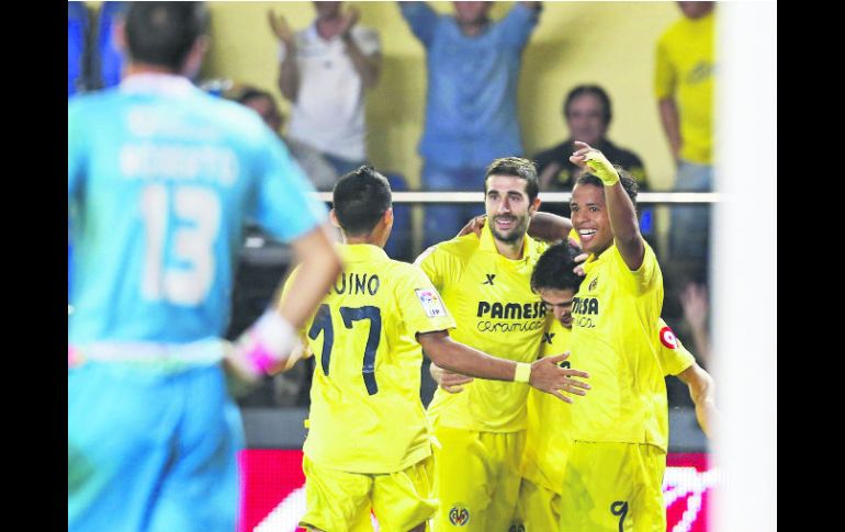 Giovani dos Santos marcó en la victoria del Villareal y llegará con ritmo al llamado clave del Tri AFP /